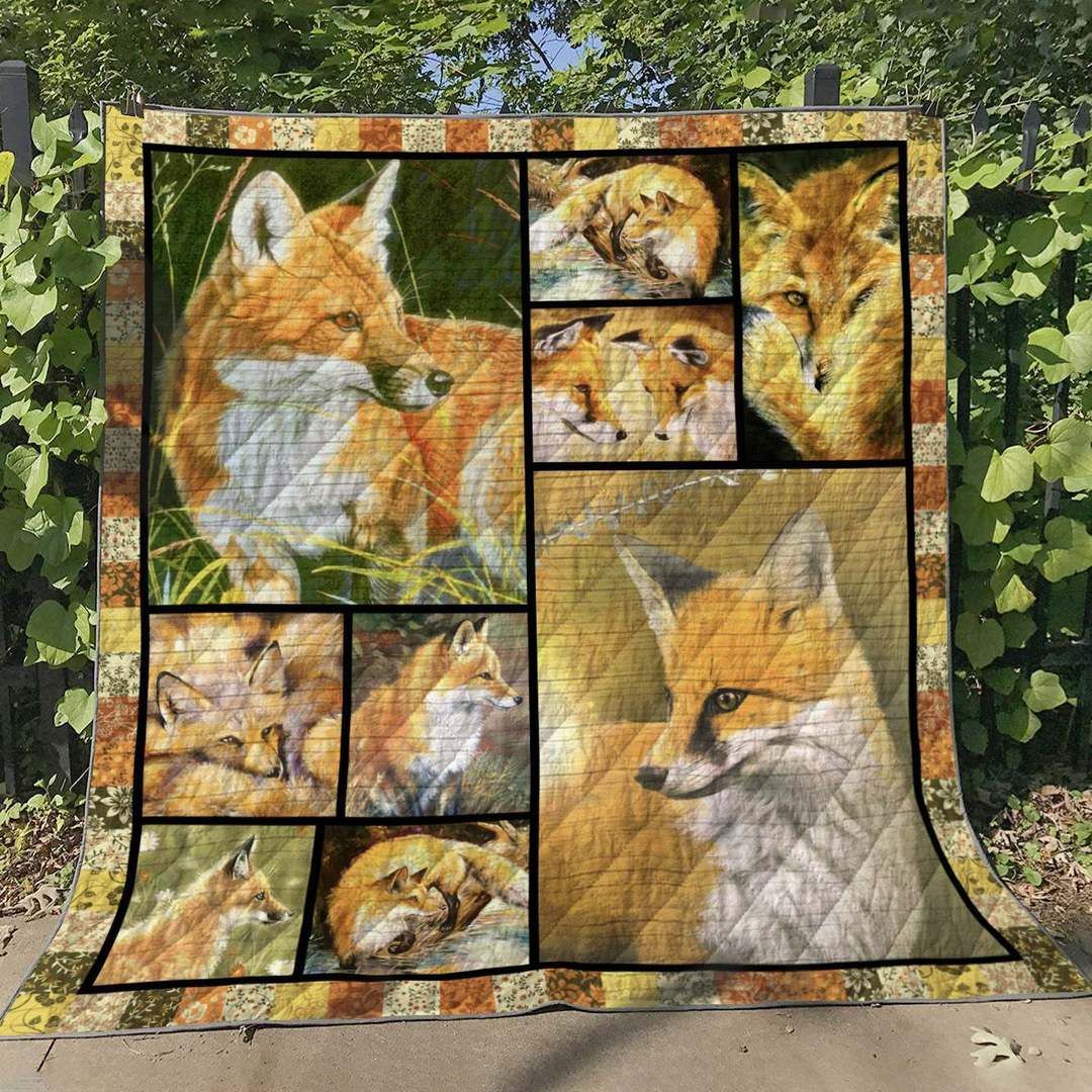 Fox ML100617 Quilt Blanket