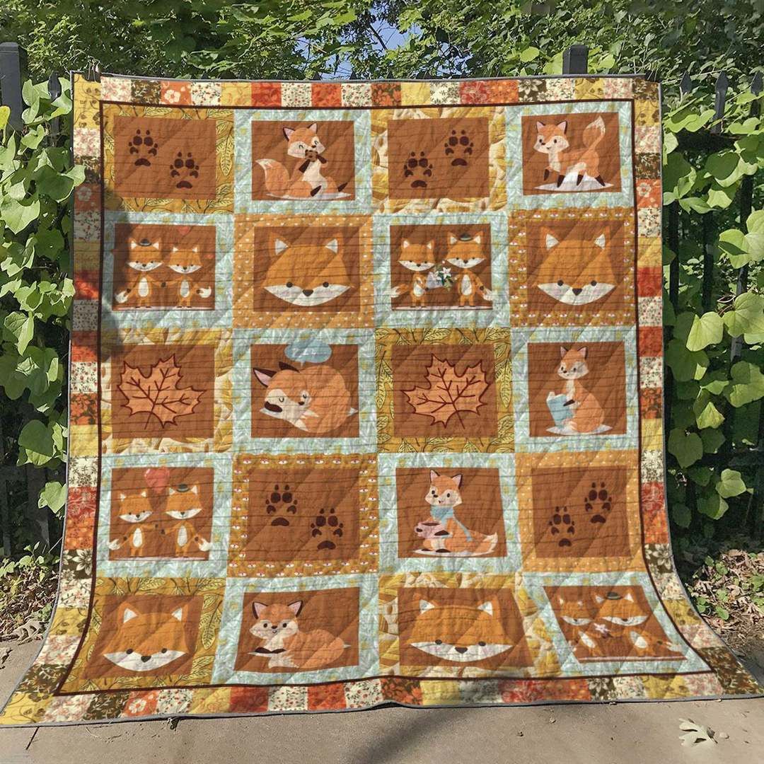 Fox ML100618 Quilt Blanket