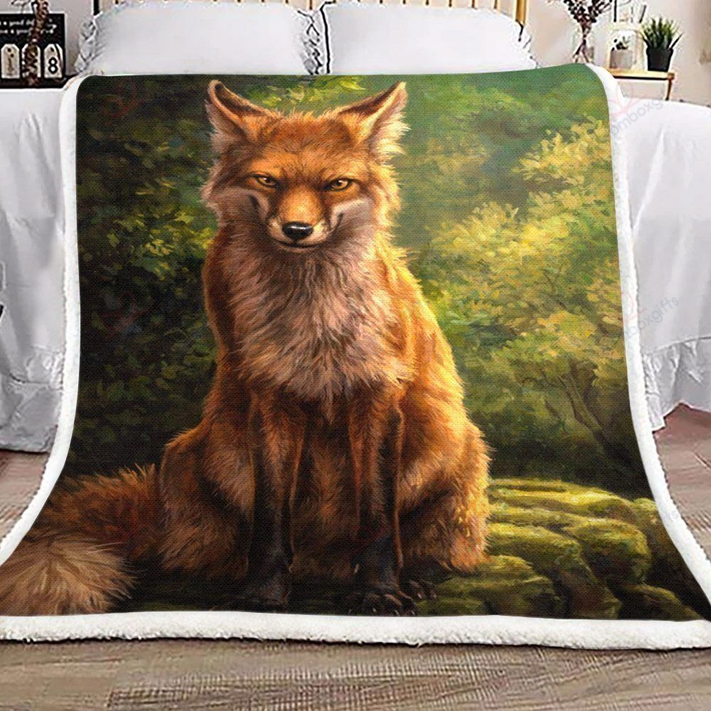 Fox Fleece Blanket