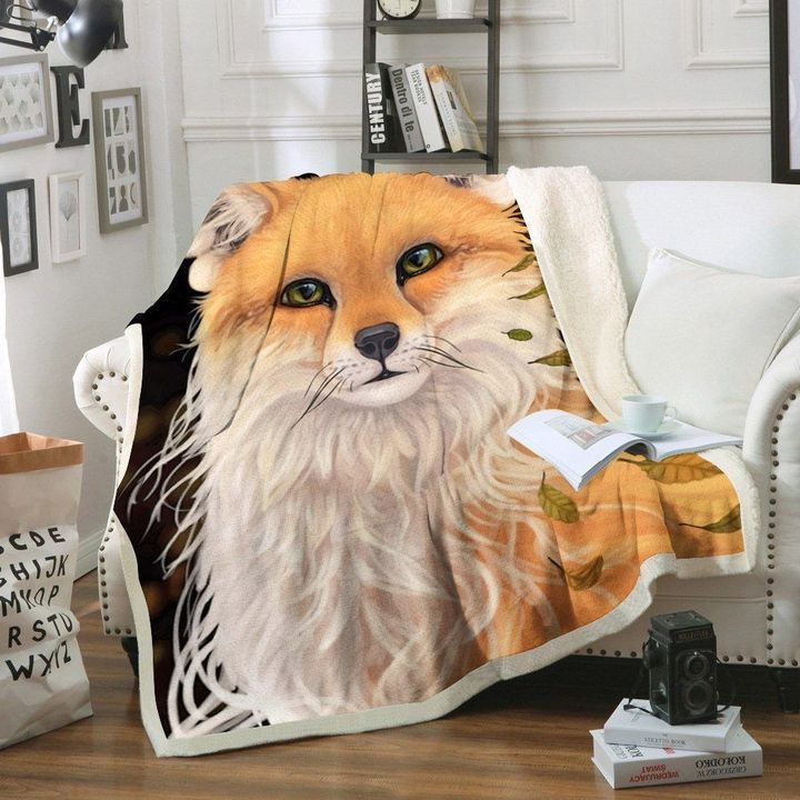 Fox Fleece Blanket