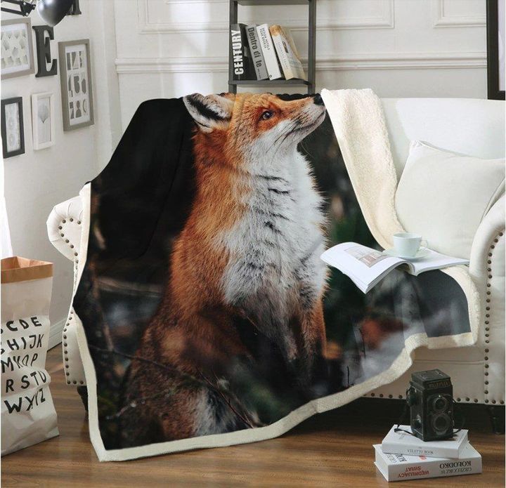 Fox Fleece Blanket