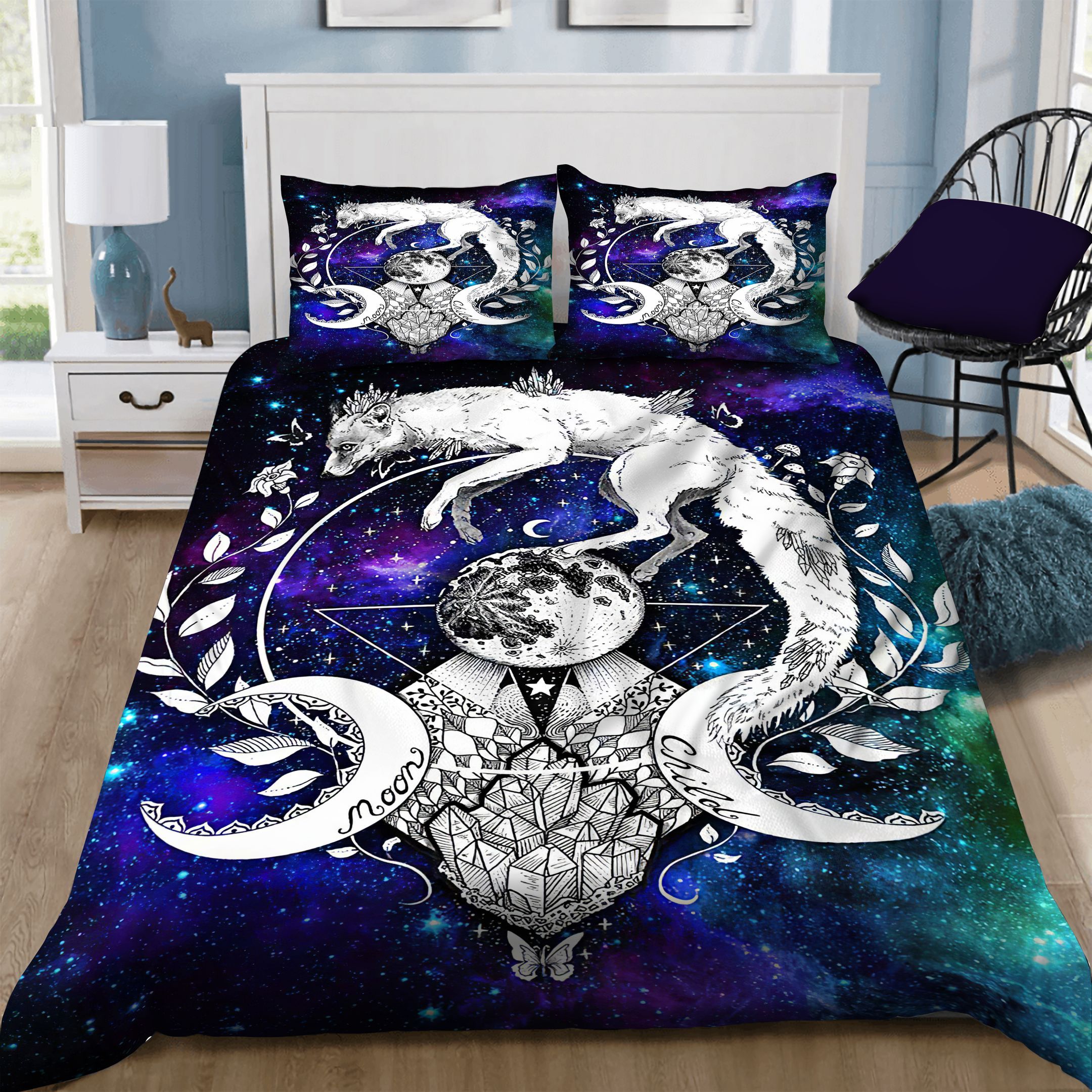 Fox Moon Bedding Set