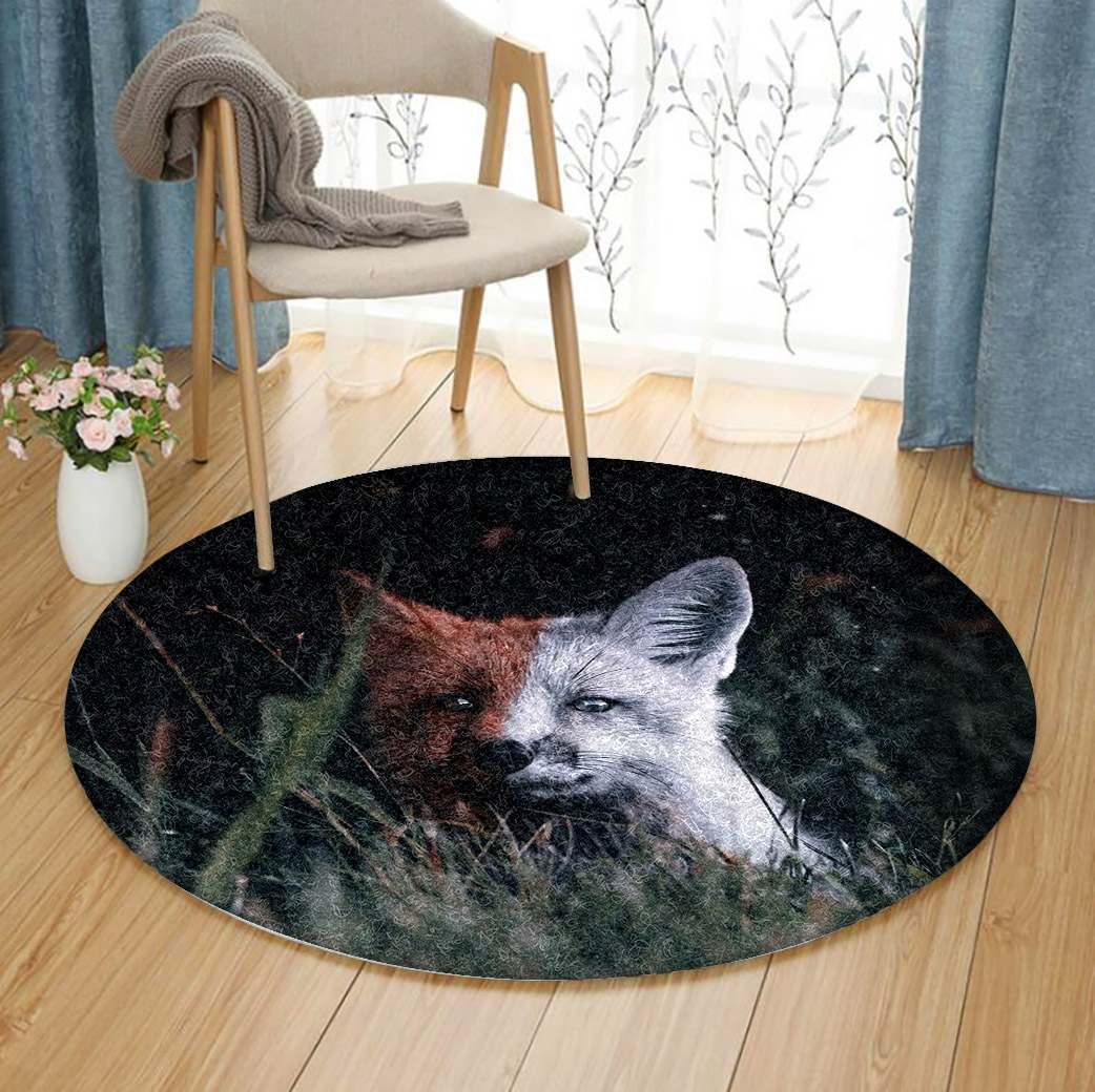 Fox Round Carpet