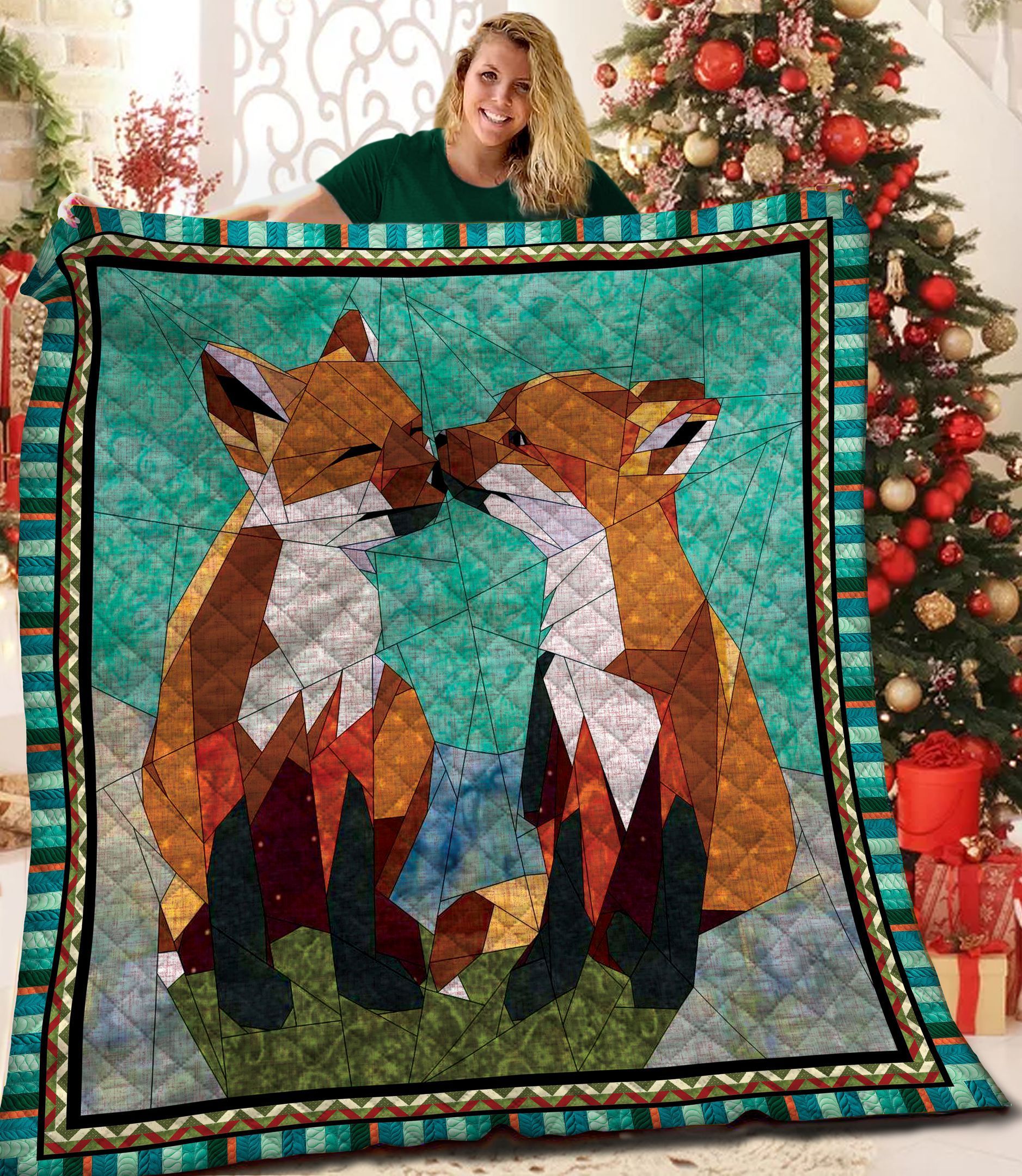 Fox Quilt Blanket BBB020115MH