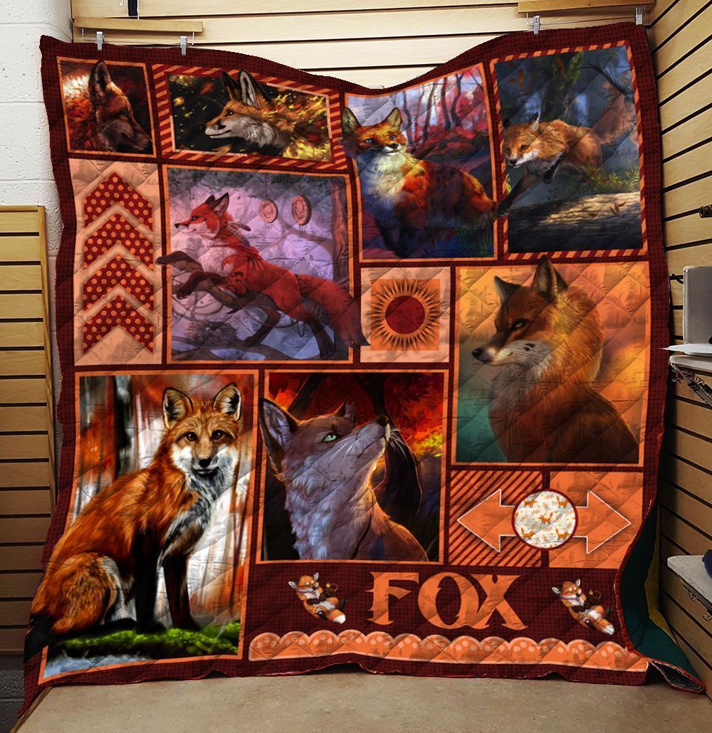 Fox Quilt Blanket BBB210229SM