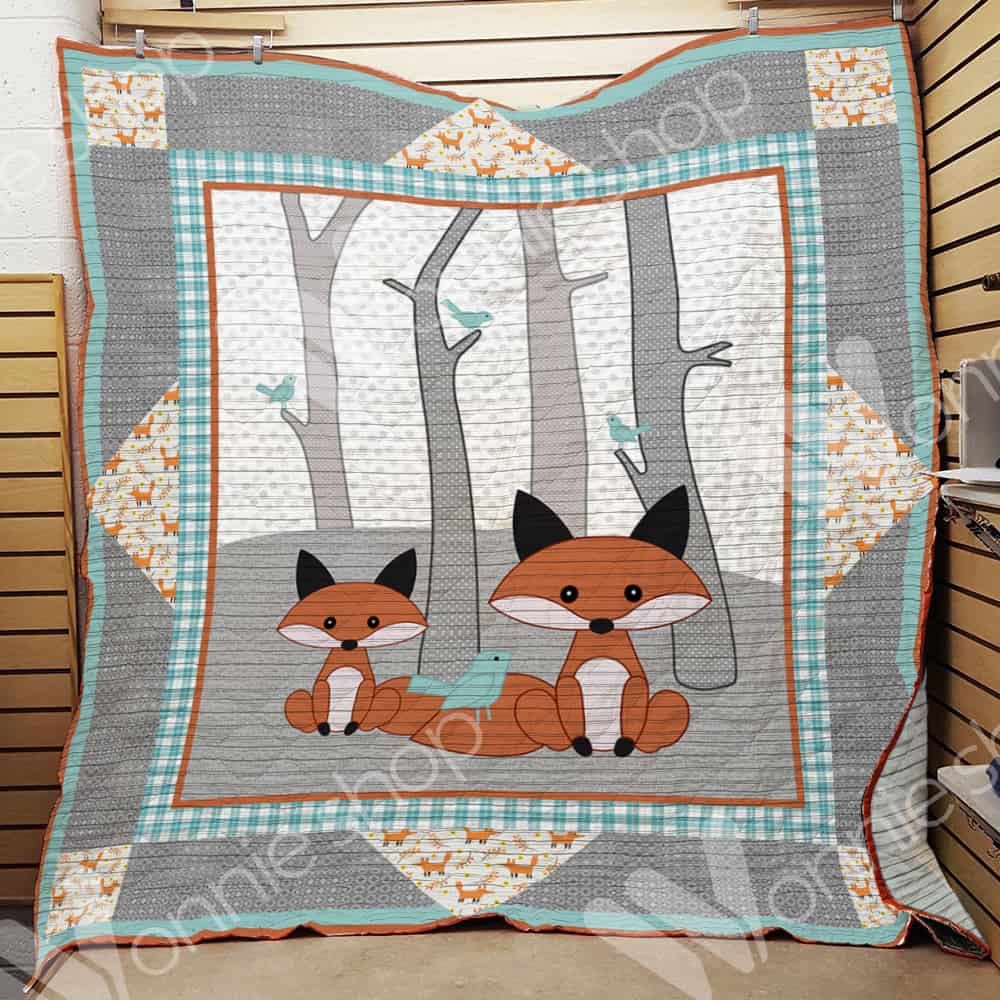 Fox Quilt Blanket DHC0102846TD