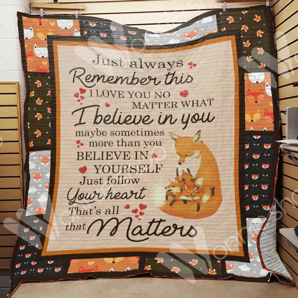 Fox Quilt Blanket DHC03021110TD