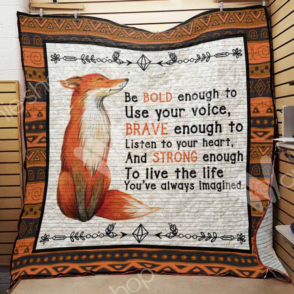 Fox Quilt Blanket DHC03021217TD