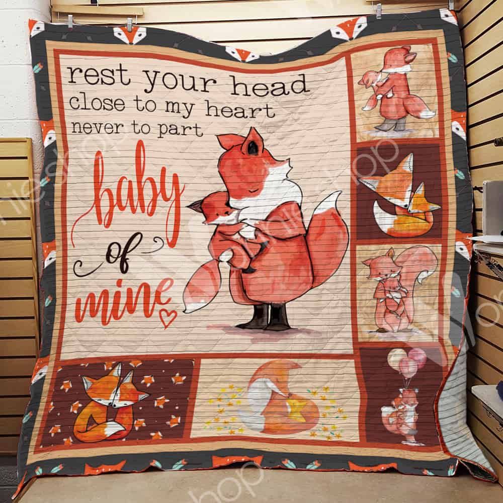 Fox Quilt Blanket DHC03021227TD