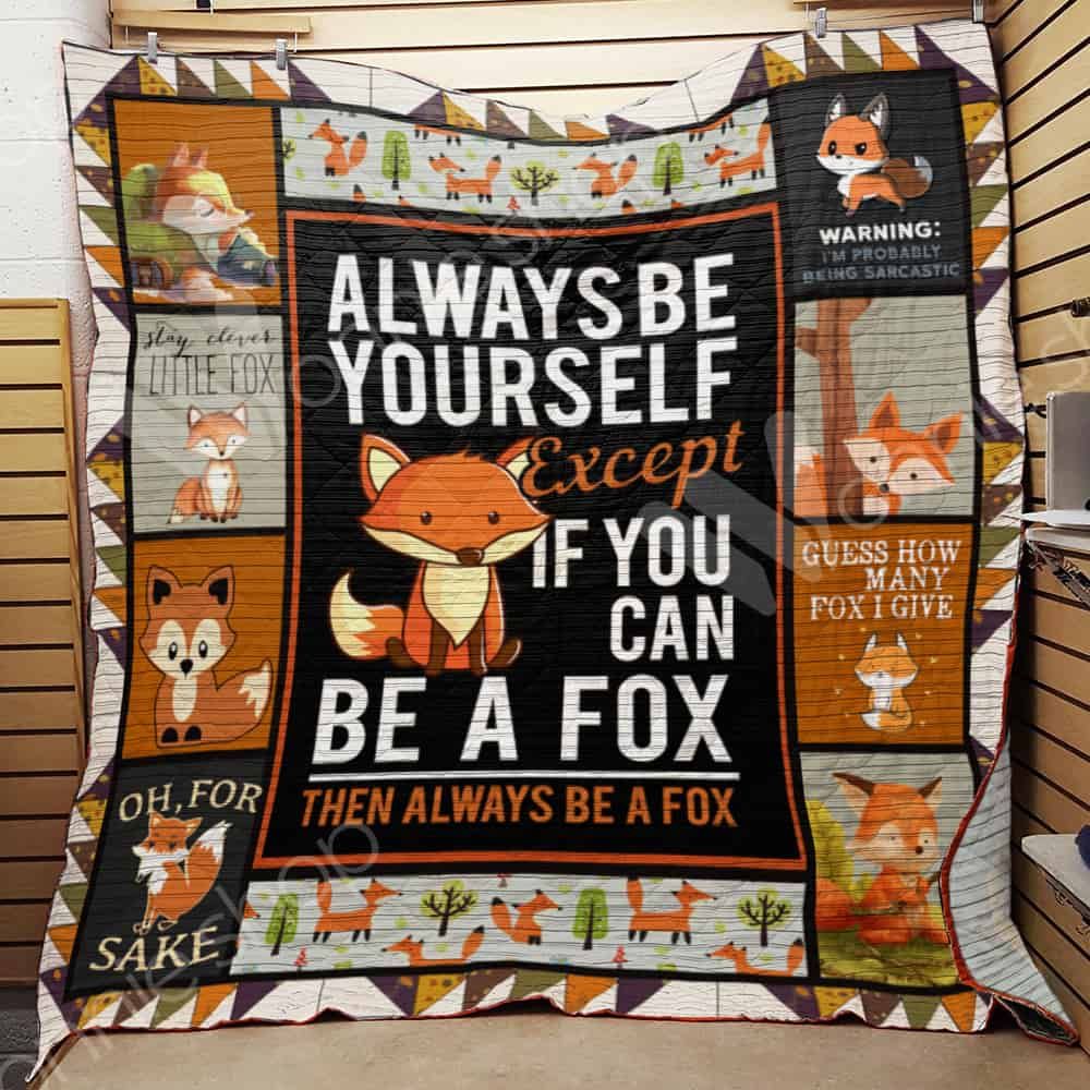 Fox Quilt Blanket DHC03021241TD