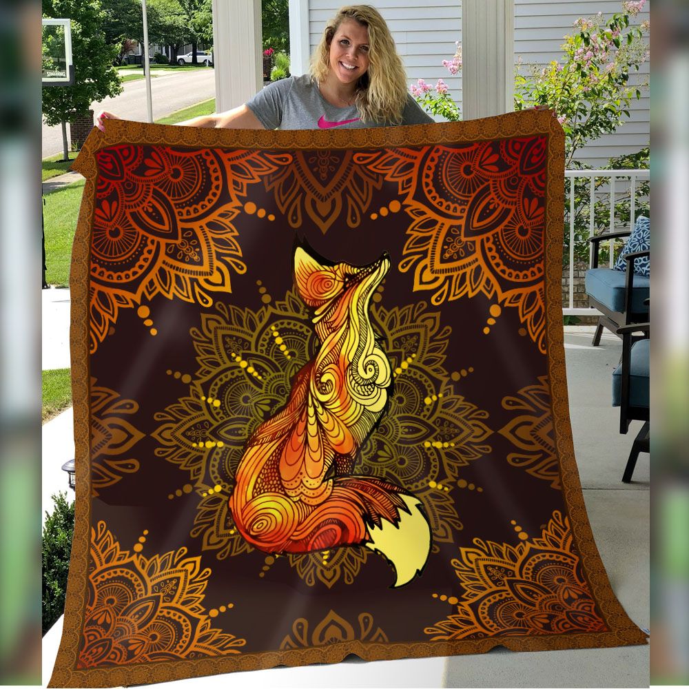 Fox Quilt Blanket DHC090120878TD