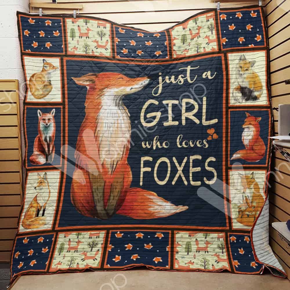 Fox Quilt Blanket DHC13122802VT