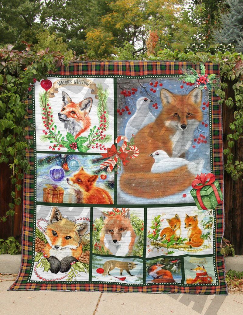 Fox Quilt Blanket DHC13123887VT
