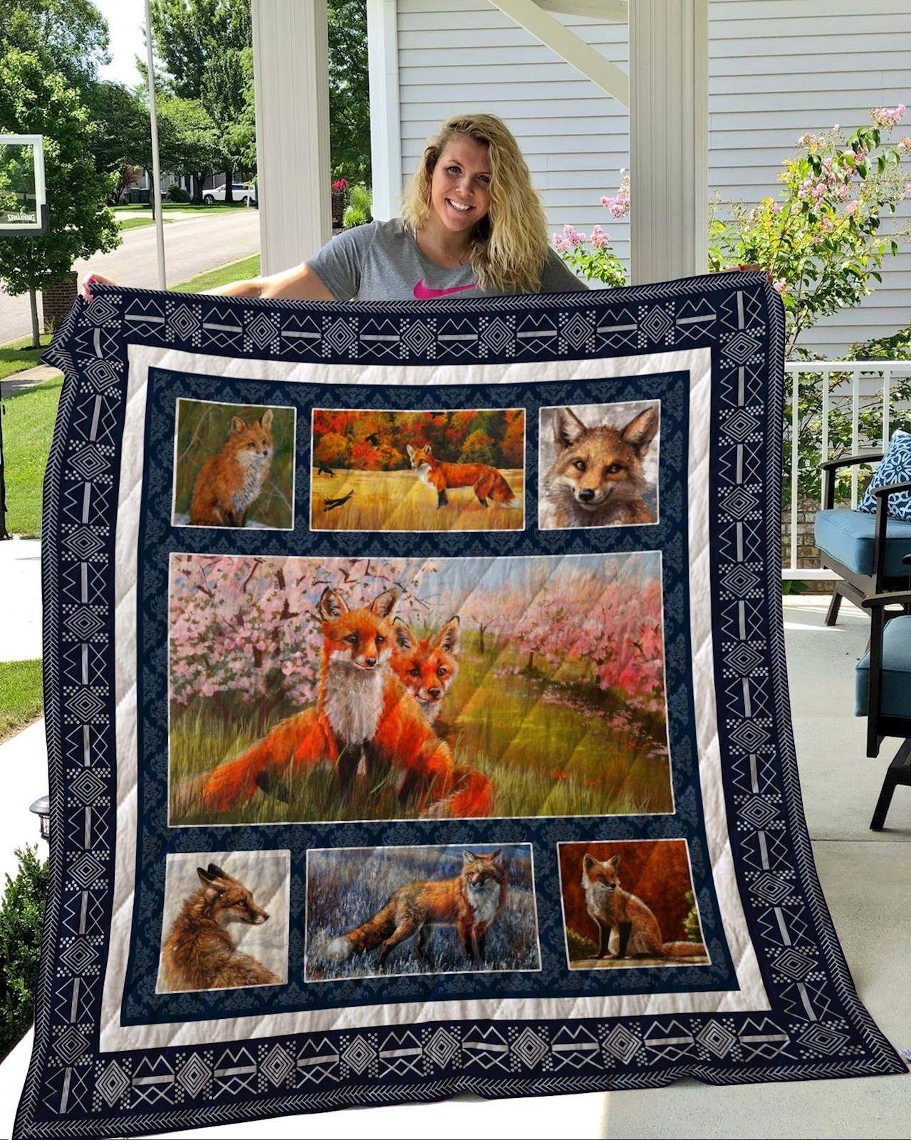 Fox Quilt Blanket DHC2911175VT