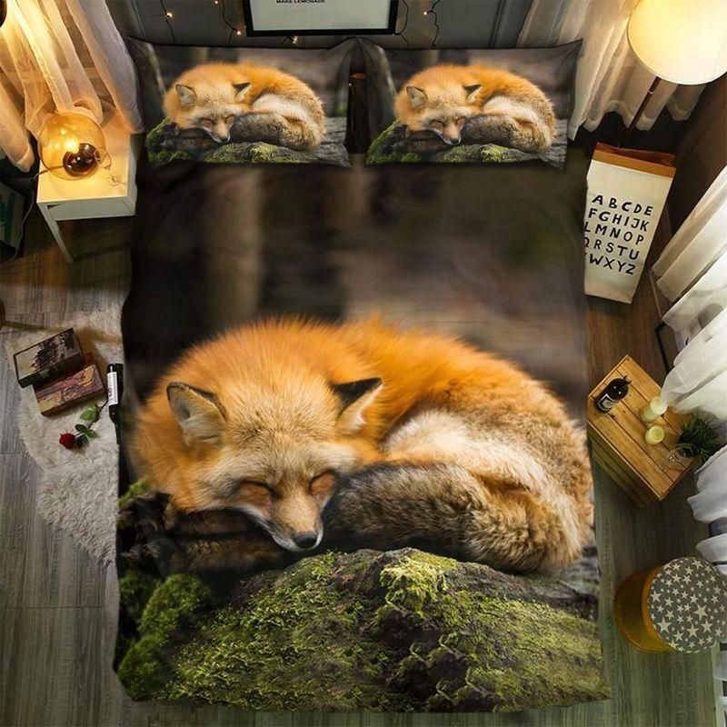 Fox Sleeping Bedding Set