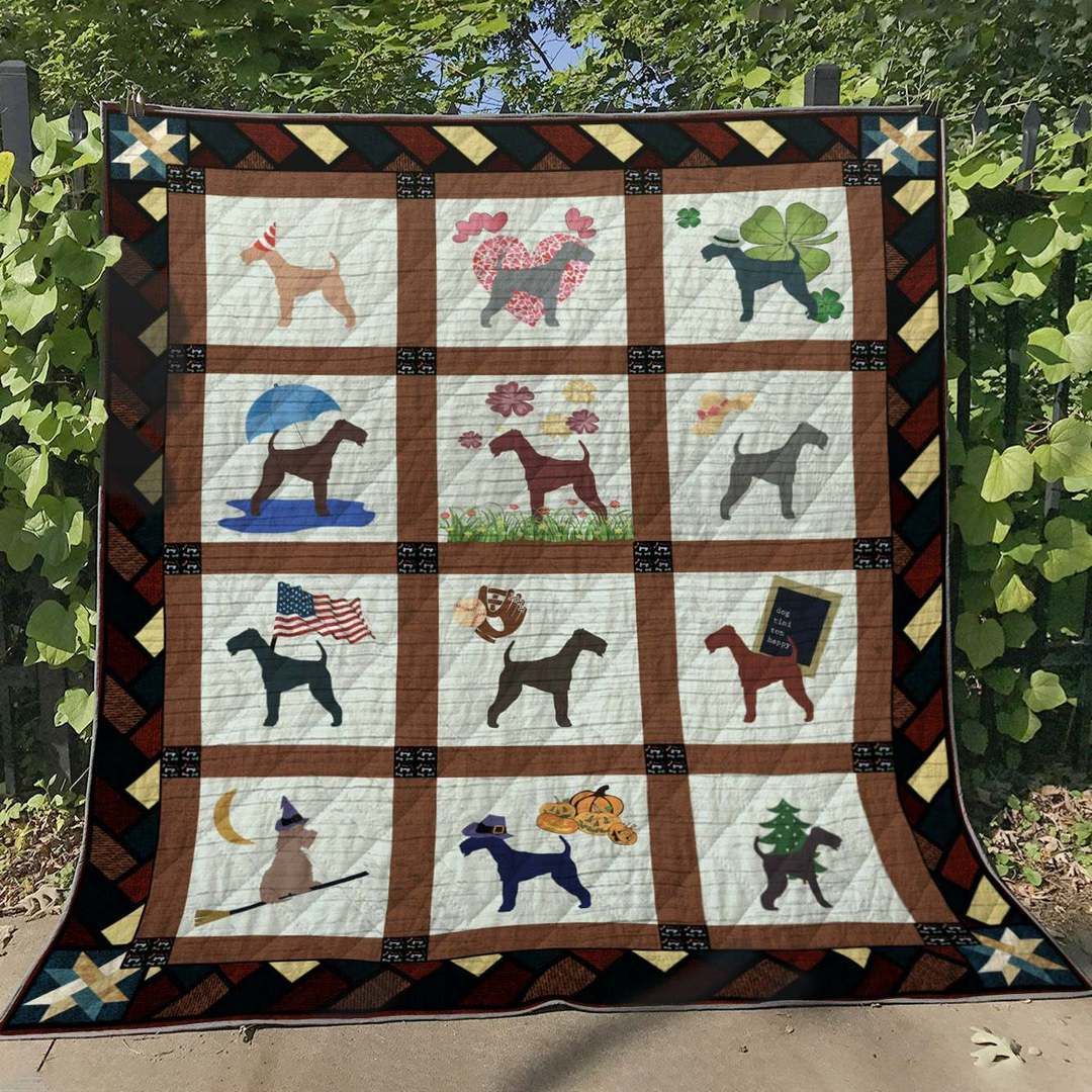 Fox Terrier TL280511 Quilt Blanket