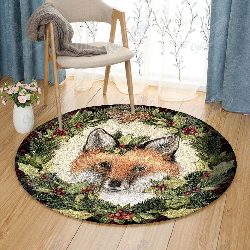 Fox Round Carpet