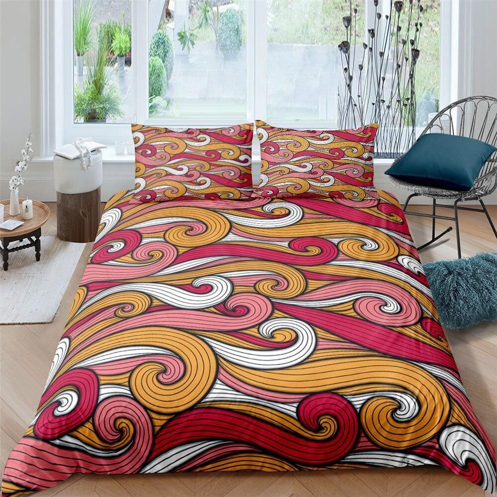 Foxtails Paisley Pattern Bedding Set
