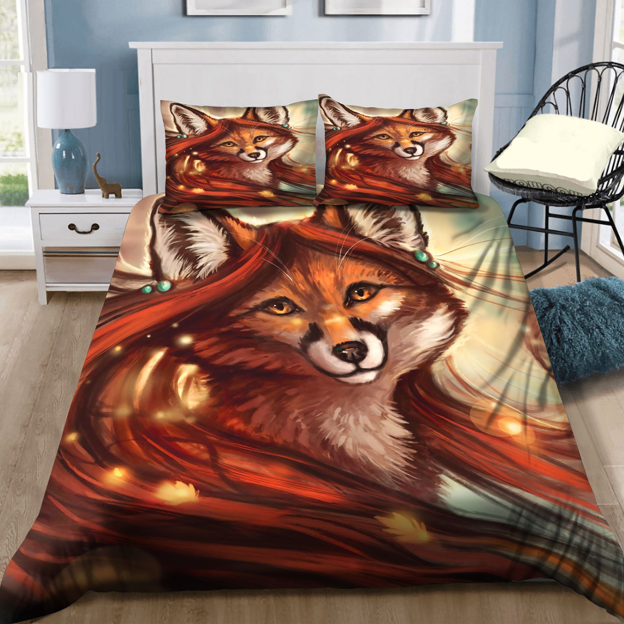 Foxy Fox Bedding Set