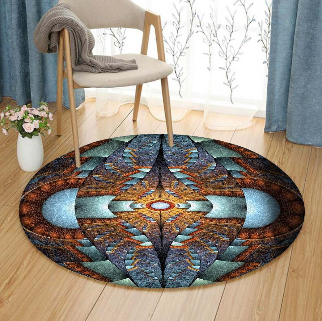 Fractal Round Carpet