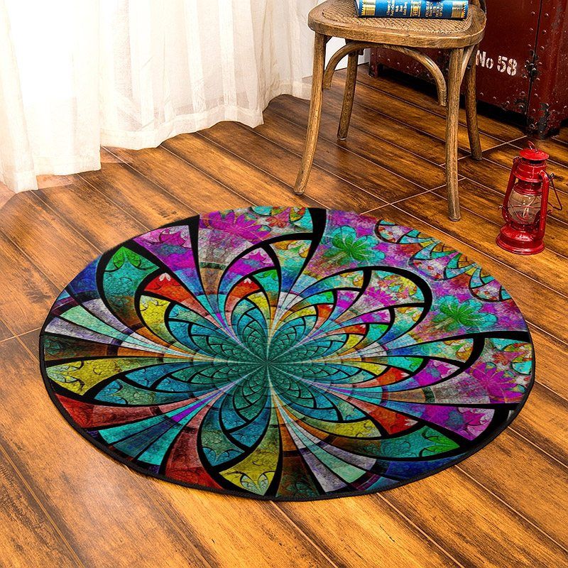 Fractal Round Carpet
