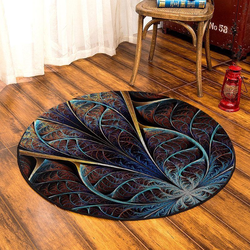 Fractal Round Carpet