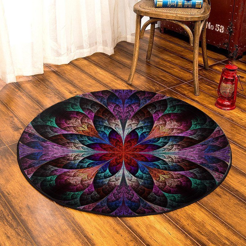 Fractal Round Carpet