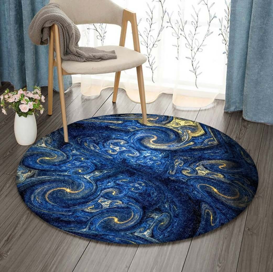 Fractal Round Carpet
