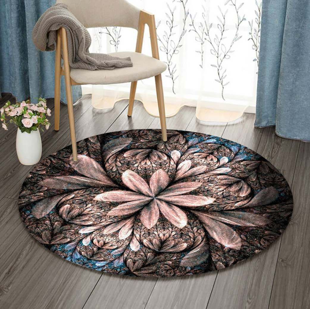 Fractal Round Carpet