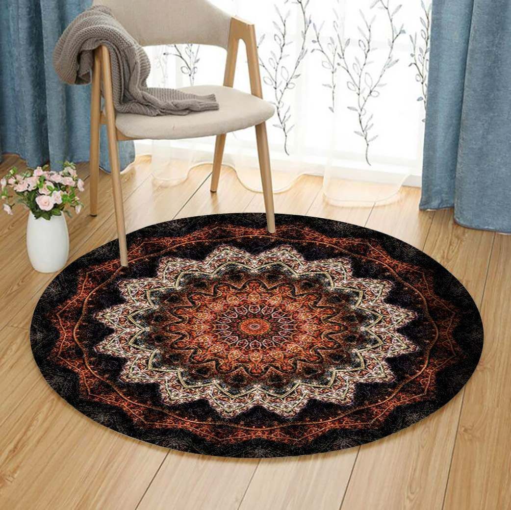 Fractal Round Carpet