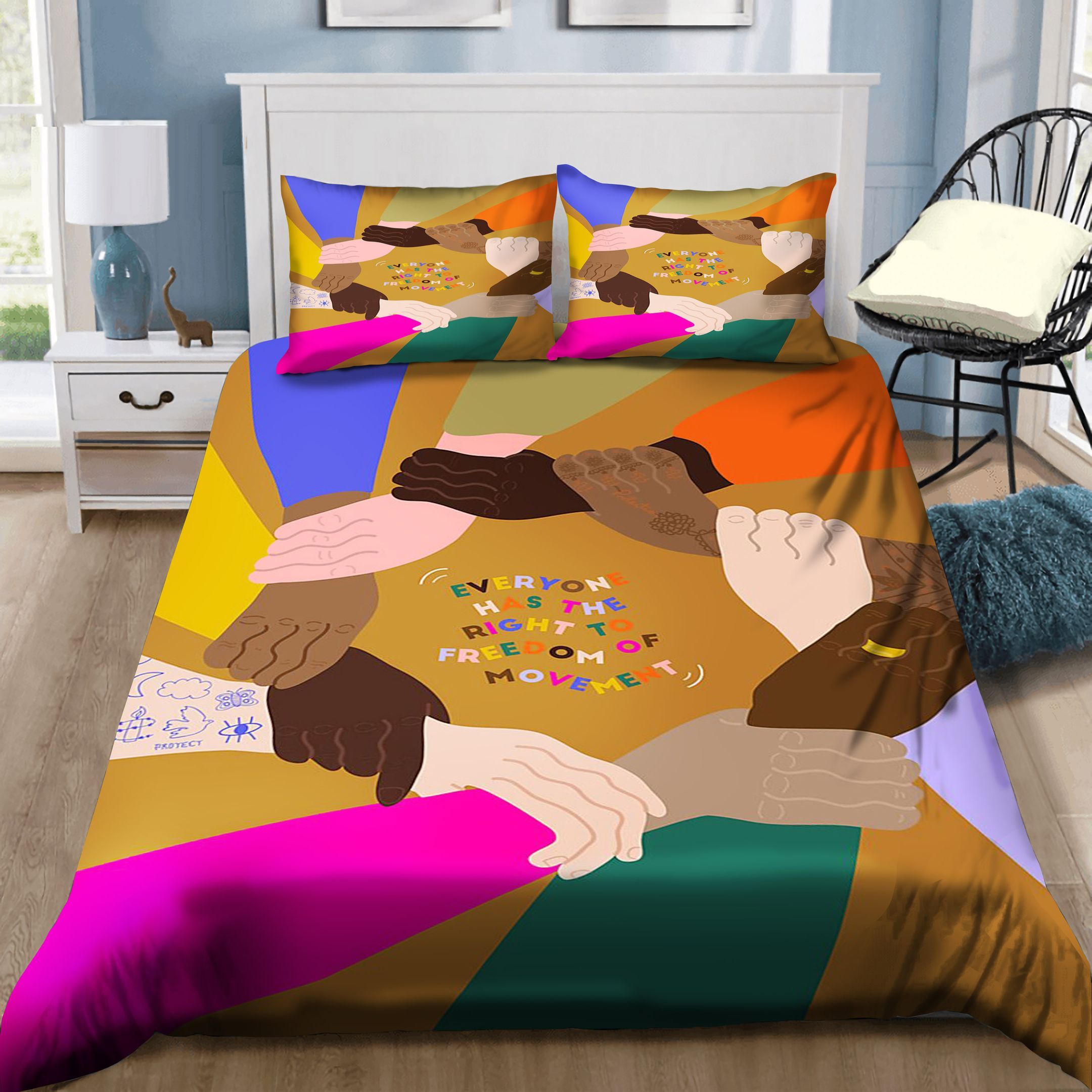 Freedom Movement Bedding Set