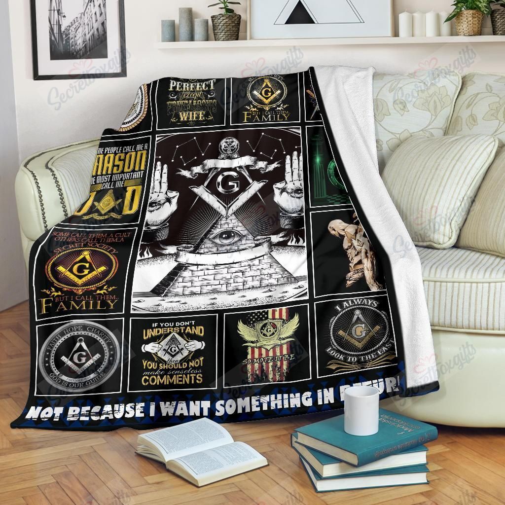 Freemason Fleece Blanket