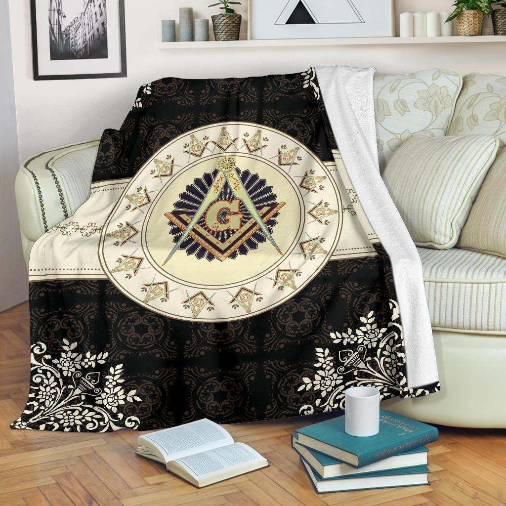 Freemason Sherpa Fleece Blanket