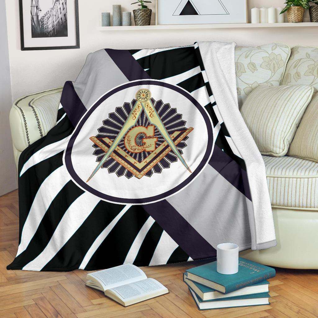 Freemason Sherpa Fleece Blanket