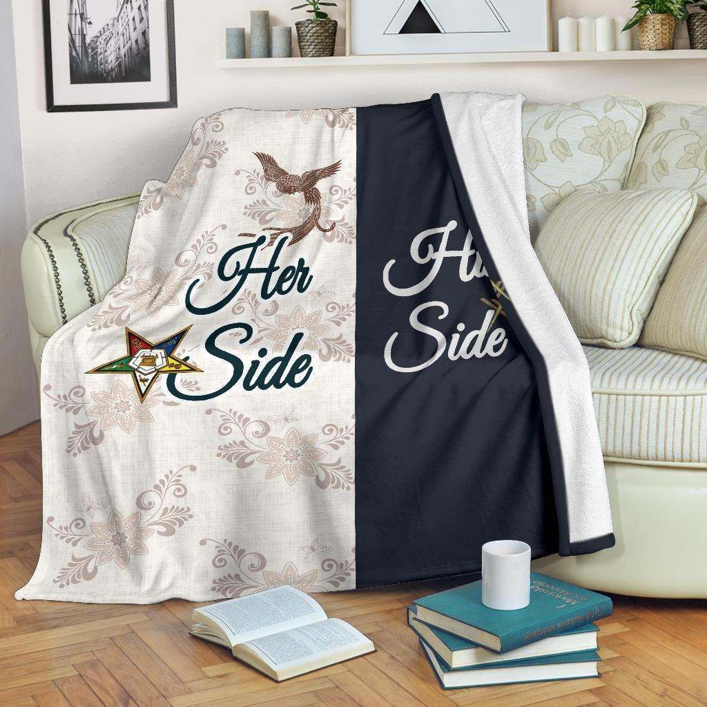 Freemason Oes Sherpa Fleece Blanket