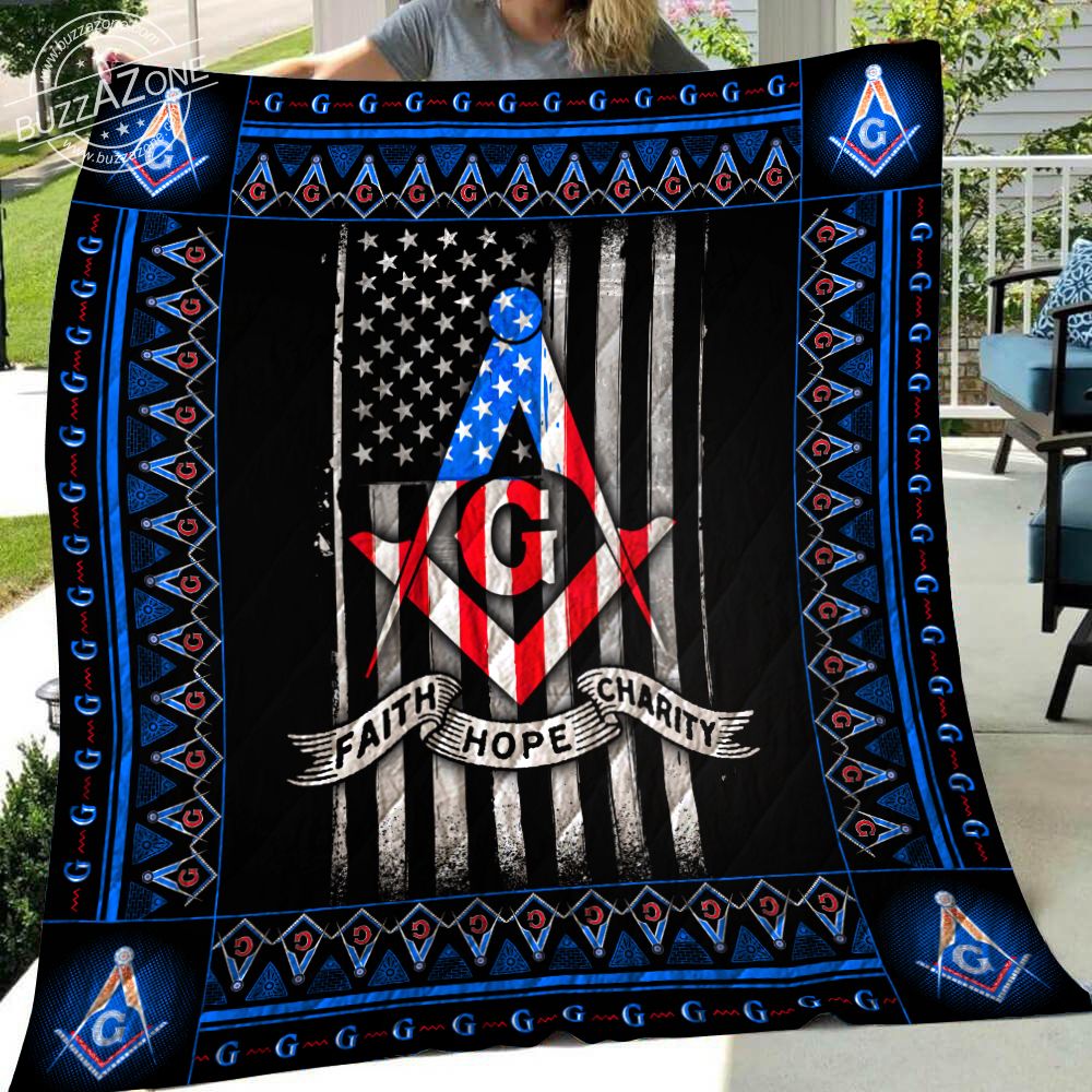 Freemason Quilt Blanket DHC071283VT