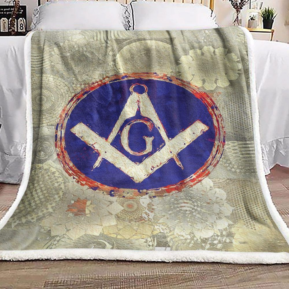 Freemasonic Sherpa Fleece Blanket