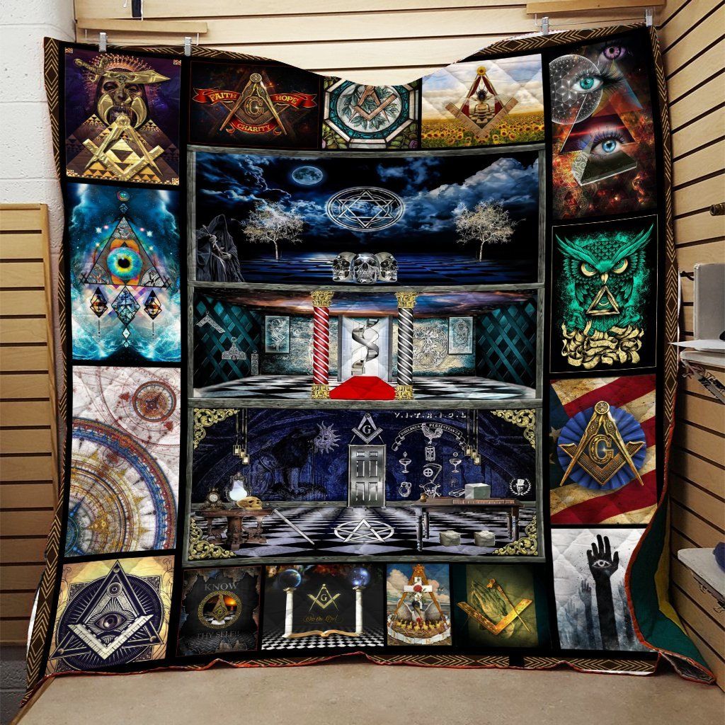 Freemasonry Quilt Blanket DHC3112281VT