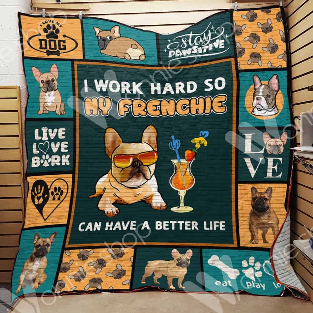 French Bulldog Blanket LNT0912022 Quilt Blanket