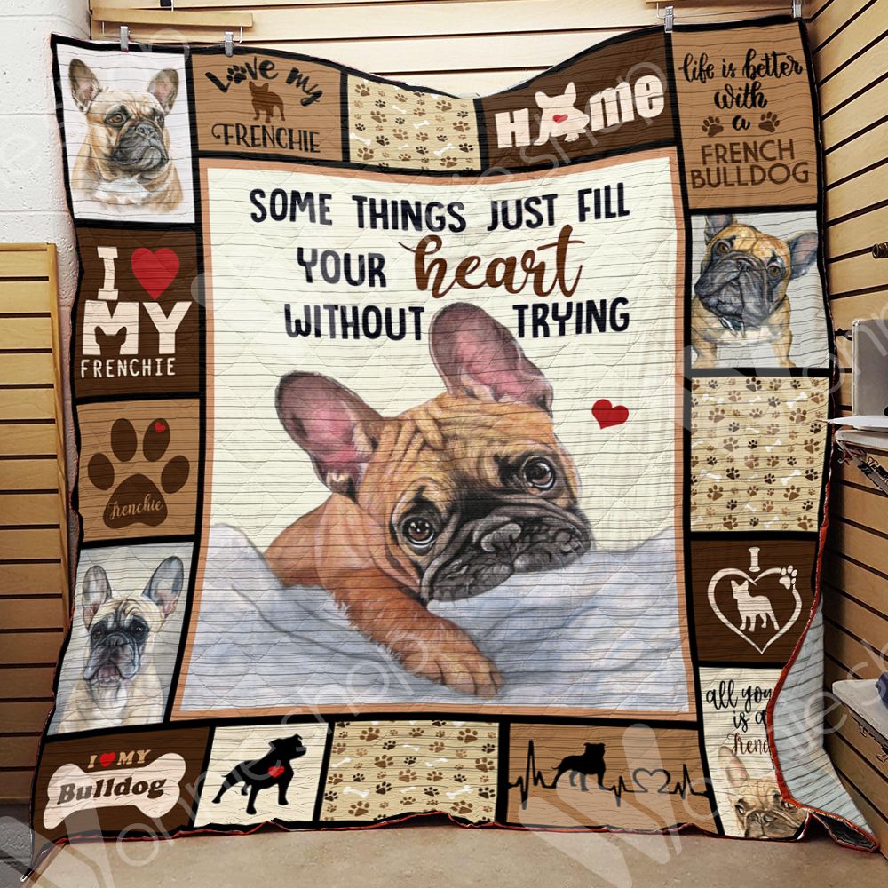 French Bulldog Blanket LNT1012116 Quilt Blanket