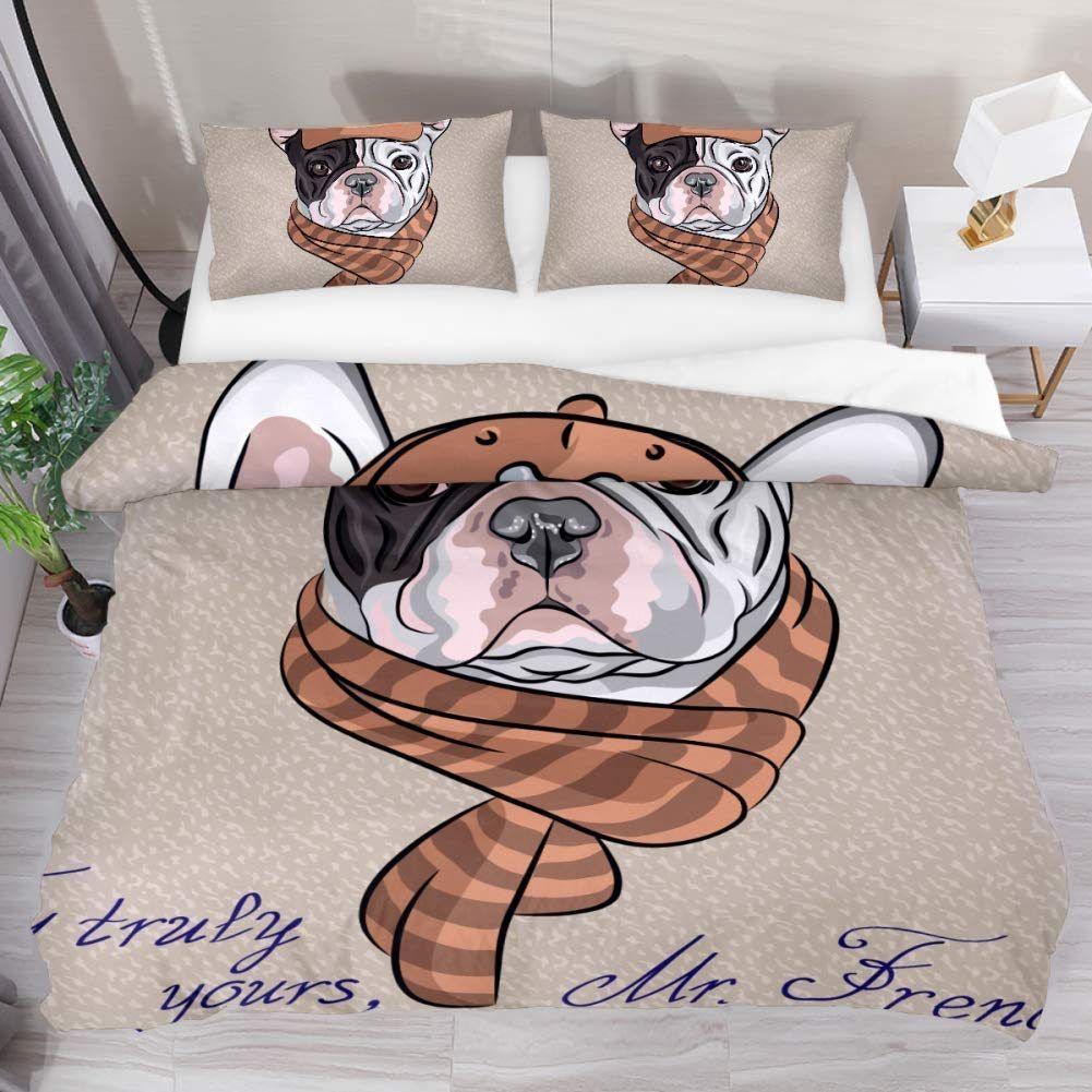 French Bulldog Bedding Set
