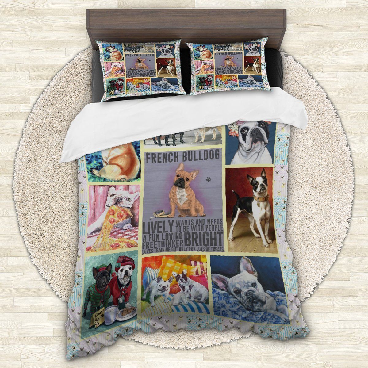 French Bulldog Bedding Set