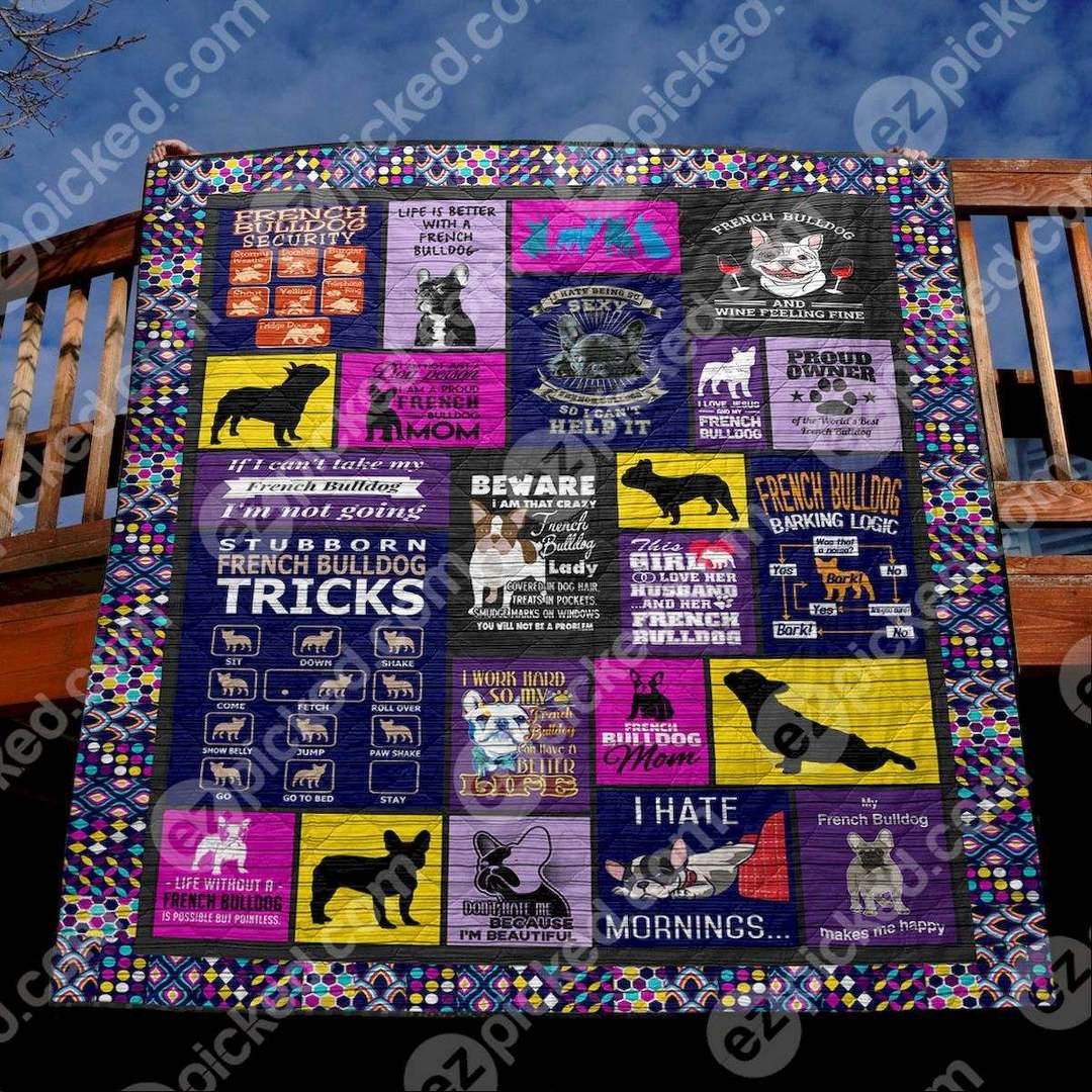 French Bulldog CLT180622 Quilt Blanket