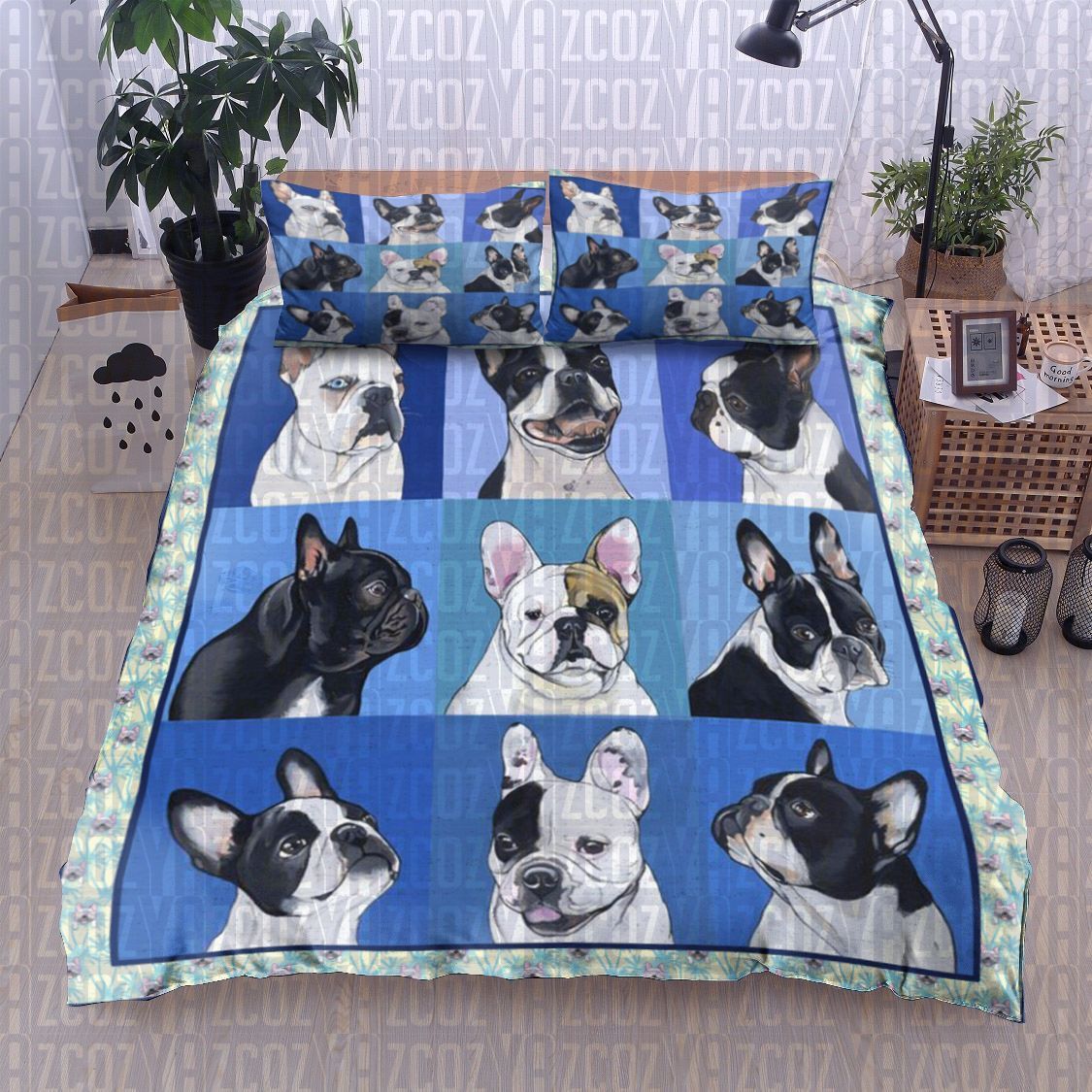 French Bulldog Dog Bedding Set