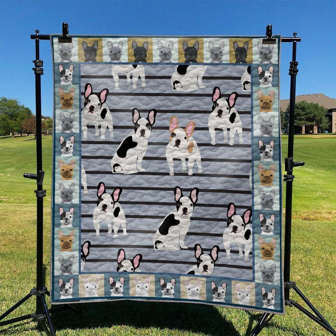 French Bulldog Dog TD2709402 Quilt Blanket