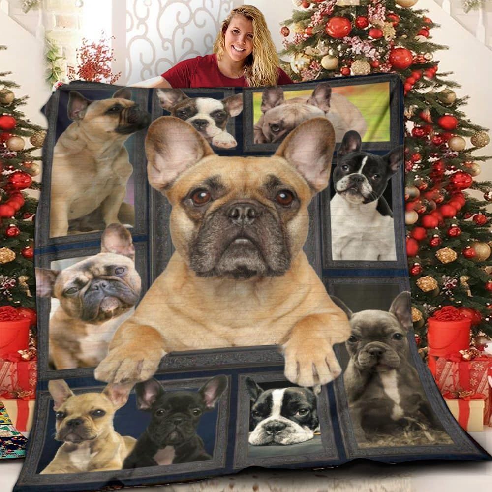 French Bulldog French Bulldog 1812 Quilt Blanket Christmas Christmas Gifts Merry Christmas Holiday Gifts Gift Dhc03011227Dd