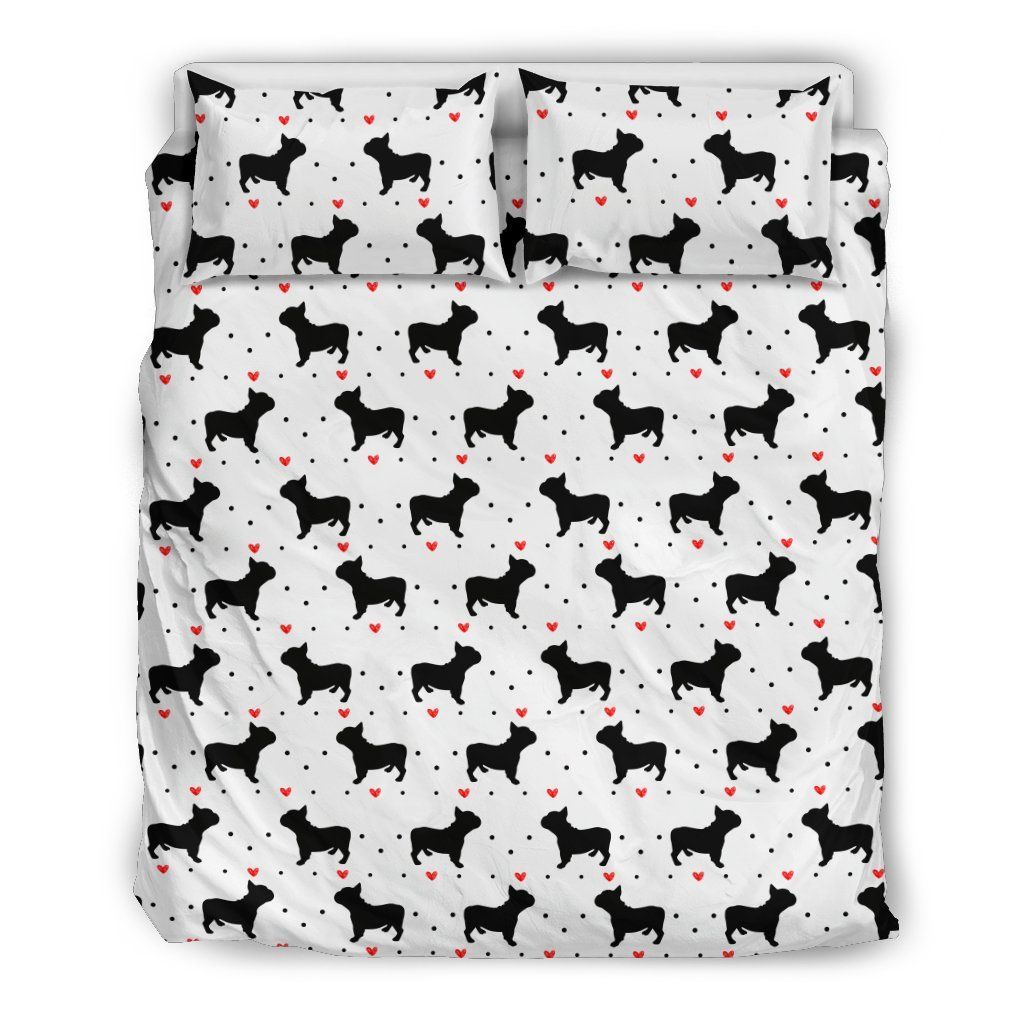 French Bulldog Love Bedding Set