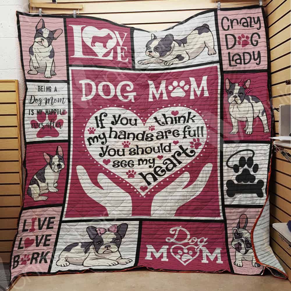 French Bulldog Mom Quilt Blanket DHC01021382TD