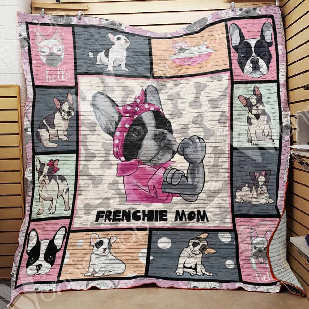 French Bulldog Mom Quilt Blanket DHC1002693TD