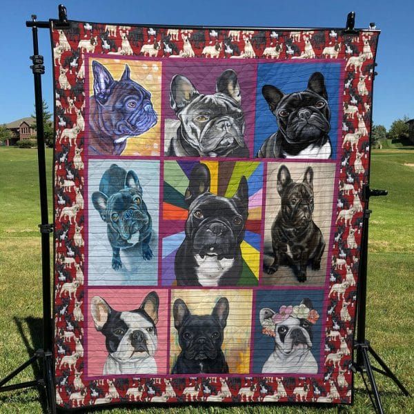 French Bulldog Playful And Smart Quilt Blanket DHC0201201283TD